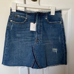 Zara jean skirt NWT